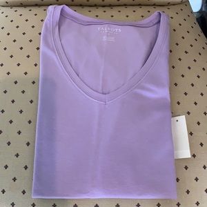 Talbots medium petite purple T-shirt